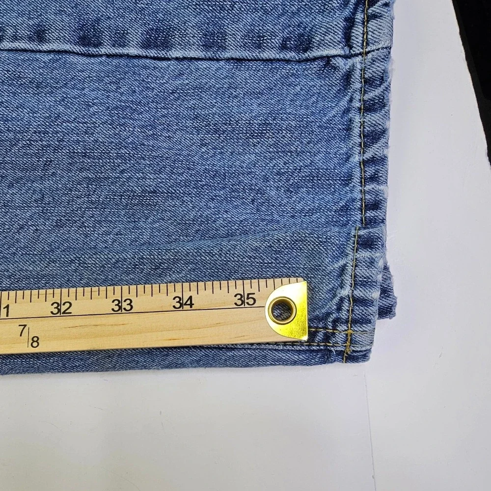 Cinch Mens MB92834003 Straight Leg Blue Denim Jeans 34x38 Medium Wash Cowboy - Picture 13 of 16